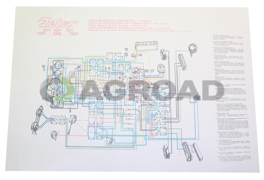Zetor 7211 Wiring Diagram - Wiring Diagram